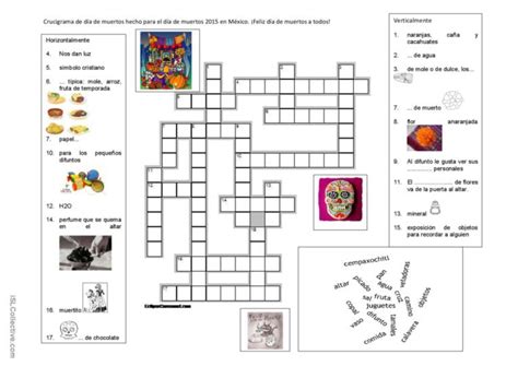 Día de muertos en México English ESL worksheets pdf doc