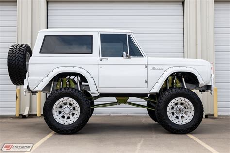 Used 1973 Ford Bronco Custom Resto Mod For Sale Special Pricing BJ