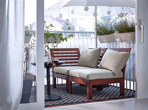 Stylish Balcony Updates That Start At Ikea Ikea Outdoor Furniture