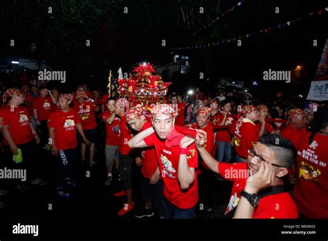 Bogor Indonesia 02nd Mar 2018 Indonesian Chinese People Carry