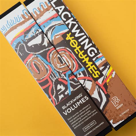 Introducing Blackwing Vol 57 Jean Michel Basquiat Pencils Blackwing