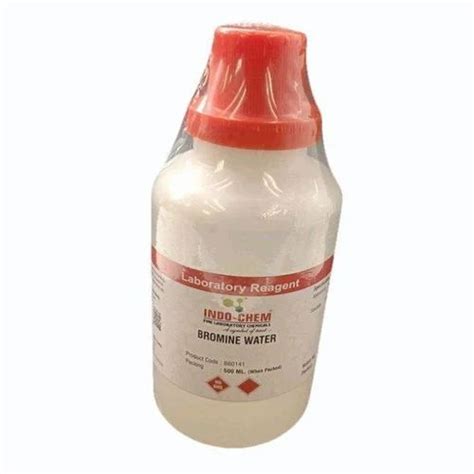 Ml Indochem Bromine Water At Rs Bottle Liquid Chemical In