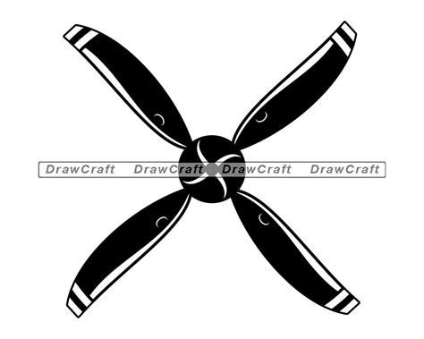 Propeller Svg Propeller Svg Aircraft Svg Airplane Svg Etsy