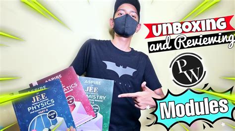 Unboxing And Reviewing Physics Wallah Modules Detailed Review Of Pw