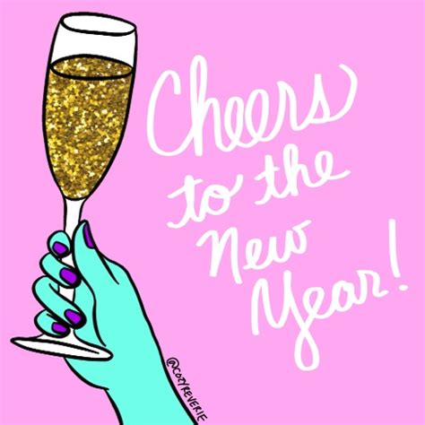 Cheers To The New Year. Free New Year's Eve eCards, Greeting Cards ...