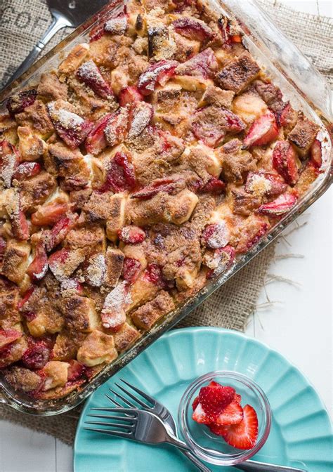 Strawberry Cream Cheese French Toast Bake Recipe French Toast Bake