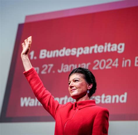 Bündnis Sahra Wagenknecht Bsw Aktuelle News And Nachrichten Zur Partei