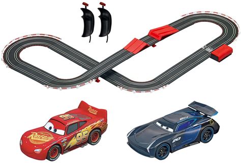 Carrera GO!!! Battery Operated Disney Pixar Cars Track Action Slot Car ...