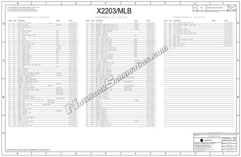 Macbook Air 13″ M2 A2681 Schematic And Boardview 820 02536 Schematic And Boardview