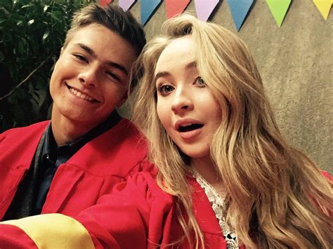 Sabrina with Peyton Meyer | Girl meets world cast, Girl meets world, Peyton meyer