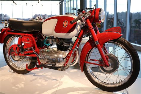 Oldmotodude Gilera Rossa Extra On Display At The Barber