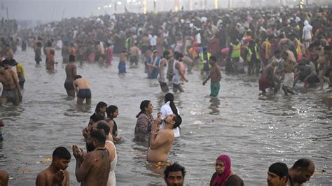 On Makar Sankranti Over 35 Million Devotees Take Holy Dip At Maha