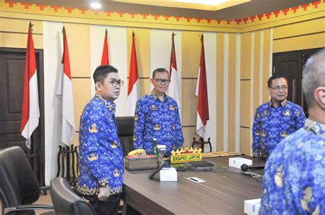 Sekretaris Daerah Provinsi Lampung Menghadiri Acara Puncak Hut Ke