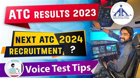 ATC Results 2023 Voice Test Tips New ATC 2024 Recruitment Aai