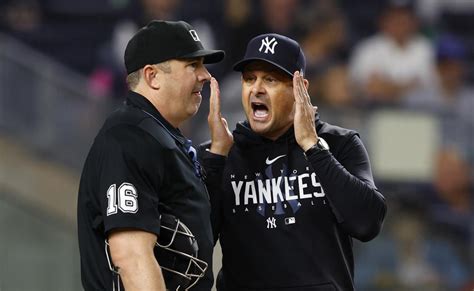 Yankees Manager Aaron Boone Ejected For 7th Time This Season Tied For