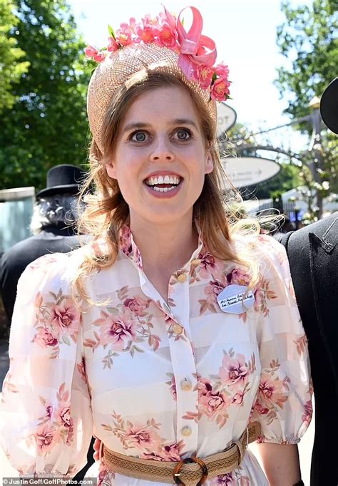 Princess Beatrice Wears Zimmerman Dress To Royal Ascot Royal Ascot