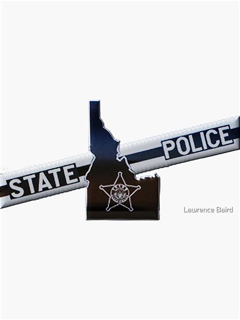 "Idaho State Police" Sticker for Sale by lawrencebaird | Redbubble