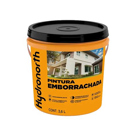 Tinta Acrílica Emborrachada Impermeabilizante Pintura Profissional 3 6