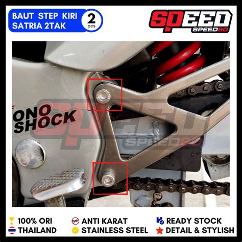 Jual Probolt Baut Dudukan Step Kiri Suzuki Satria Hiu Lumba Tak Tak