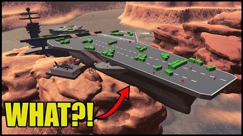 Battle For Aircraft Carrier In The Desert Ravenfield Battle