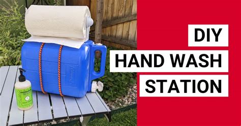 How to Make a DIY Hand Wash Station - Owenhouse Ace Hardware