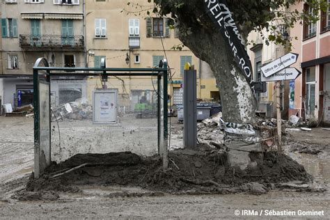 BREIL SUR ROYA Tempête ALEX Gestion de crise Dégâts au pont