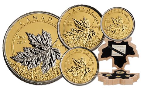 2017 Canada Maple Leaf 150th Anniversary Reverse Proof Set