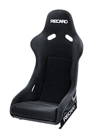 Recaro Pole Position Perlon Velour Black Bucket Seat Year Fia