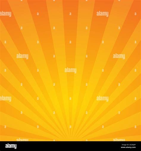 Sun Rays Sun Rays Orange Background Spiral Background Vector