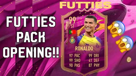 TRYING TO PACK 99 NEW FUTTIES PREMIUM RONALDO YouTube