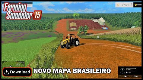 Farming Simulator Novo Mapa Brasileiro Youtube