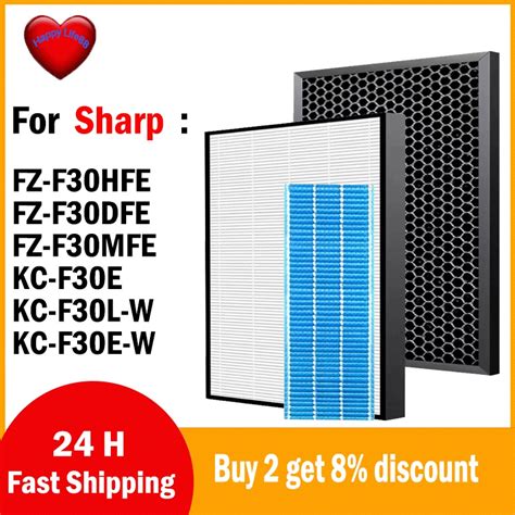 For Sharp FZ F30HFE FZ F30DFE FZ F30MFE KCF30LW KCF30EW Air Purifier