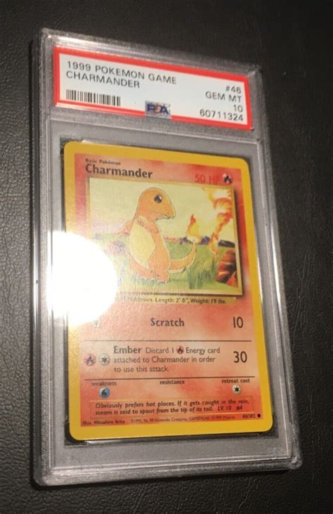 Mavin Charmander Base Set Psa Gem Mint English Glumanda