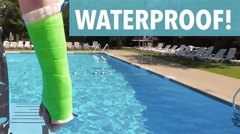 Best Waterproof Cast For Kids Aquacast Cast Liner Youtube