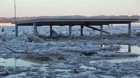 Susquehanna River Ice Jam Flooding Wrightsville Pa