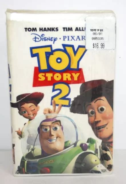 DISNEY PIXAR TOY Story 2 VHS Tape Video Brand New Factory Sealed ...