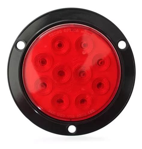 Plafon Led Con Estrobo Rojo Led