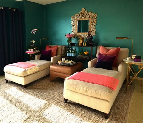 Teal Walls - Eclectic - living room - Dalliance Design