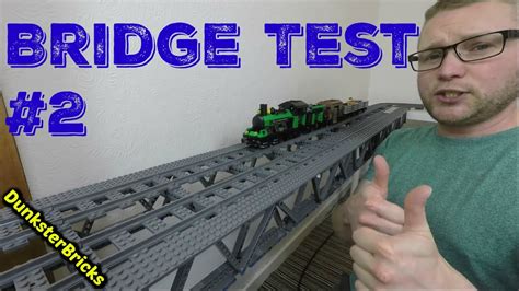 Lego Moc Train Bridge Testing Version 2 Of The New Railway Bridge