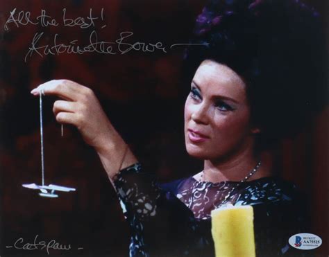 Antoinette Bower Signed Star Trek 8x10 Photo Inscribed All The Best