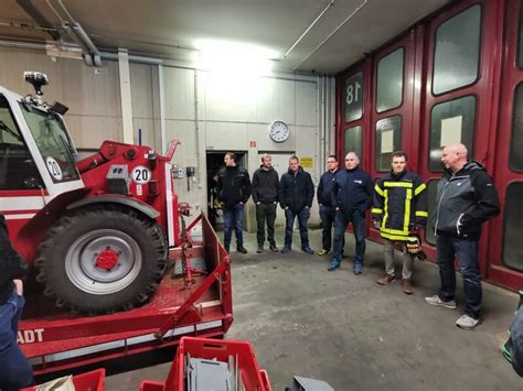 Einsatzabteilung Wolfskehlen Zu Besuch Bei Der BF Darmstadt