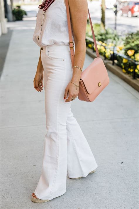 The White Wide Leg Jeans You Ll Wear All Spring Summer Wide Leg