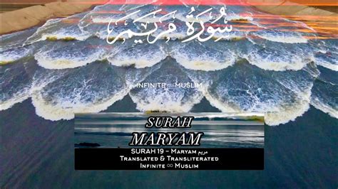 Surah Maryam Mary Chapter English Quran Translation