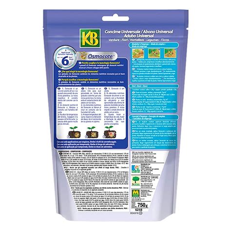 KB Concime Per Piante Universale Osmocote 750g