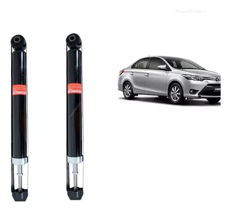 Kit Amortiguador Trasero Toyota Yaris Sedan 2014 2016 Ncp15 Cuotas