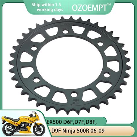 Ozoempt 520 41t Motorcycle Rear Sprocket Apply To Ex500 D6f D7f D8f D9f