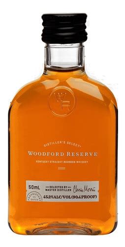 20 Miniatura Whisky Bourbon Woodford Reserve 50ml Original Frete Grátis