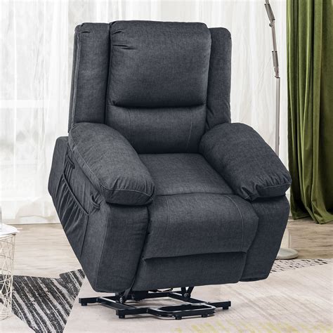 Comhoma Power Lift Recliner Chairs For Elderly Electric Big Heated Massage Recliner Sofa With 2