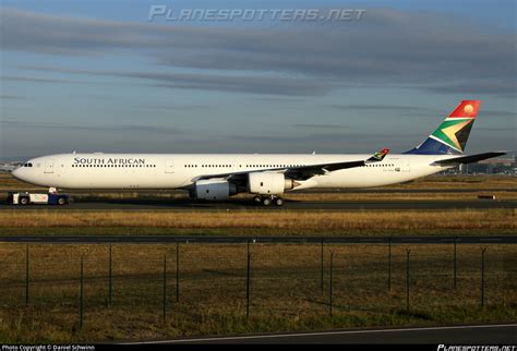 ZS SNA South African Airways Airbus A340 642 Photo By Daniel Schwinn