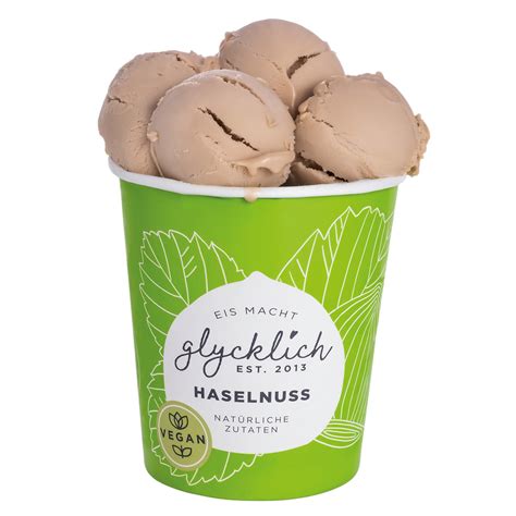 Glycklich Eis Haselnuss Vegan Glycklich Eis